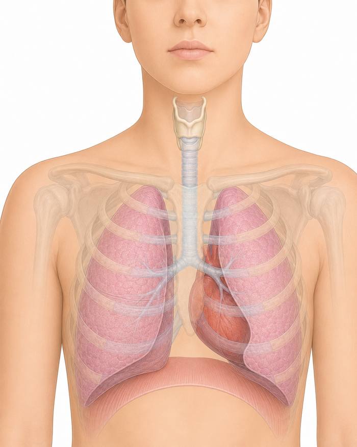 One sitting covers heart and lungs together.